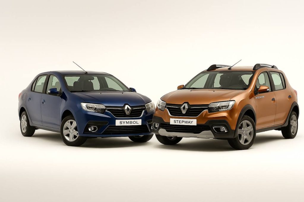 مقایسه رنو سیمبل با ساندرو استپ وی