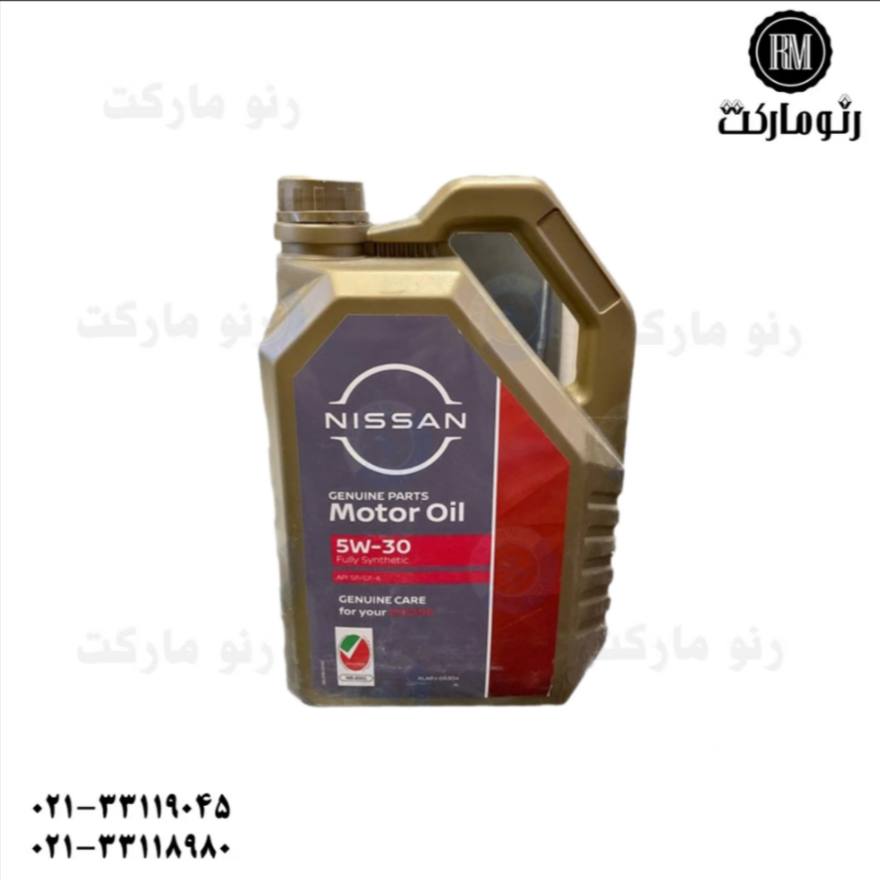 روغن موتور 4 لیتری 5W-30 نیسان موتور