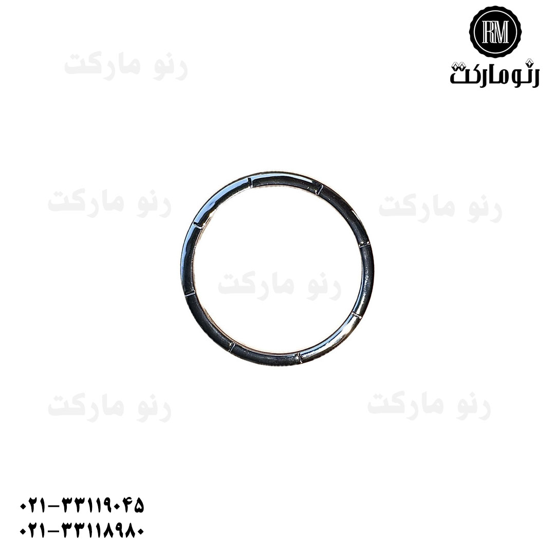 حلقه استيل روی فرمان مگان